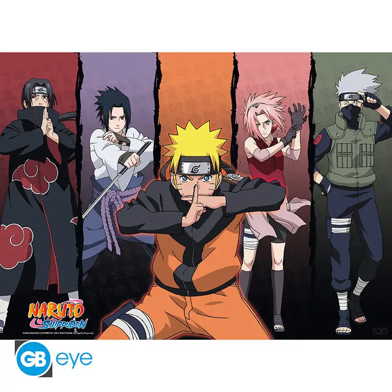 Naruto Shippuden | Chibi Set 2 Poster (52 x 38cm) Group | Poster