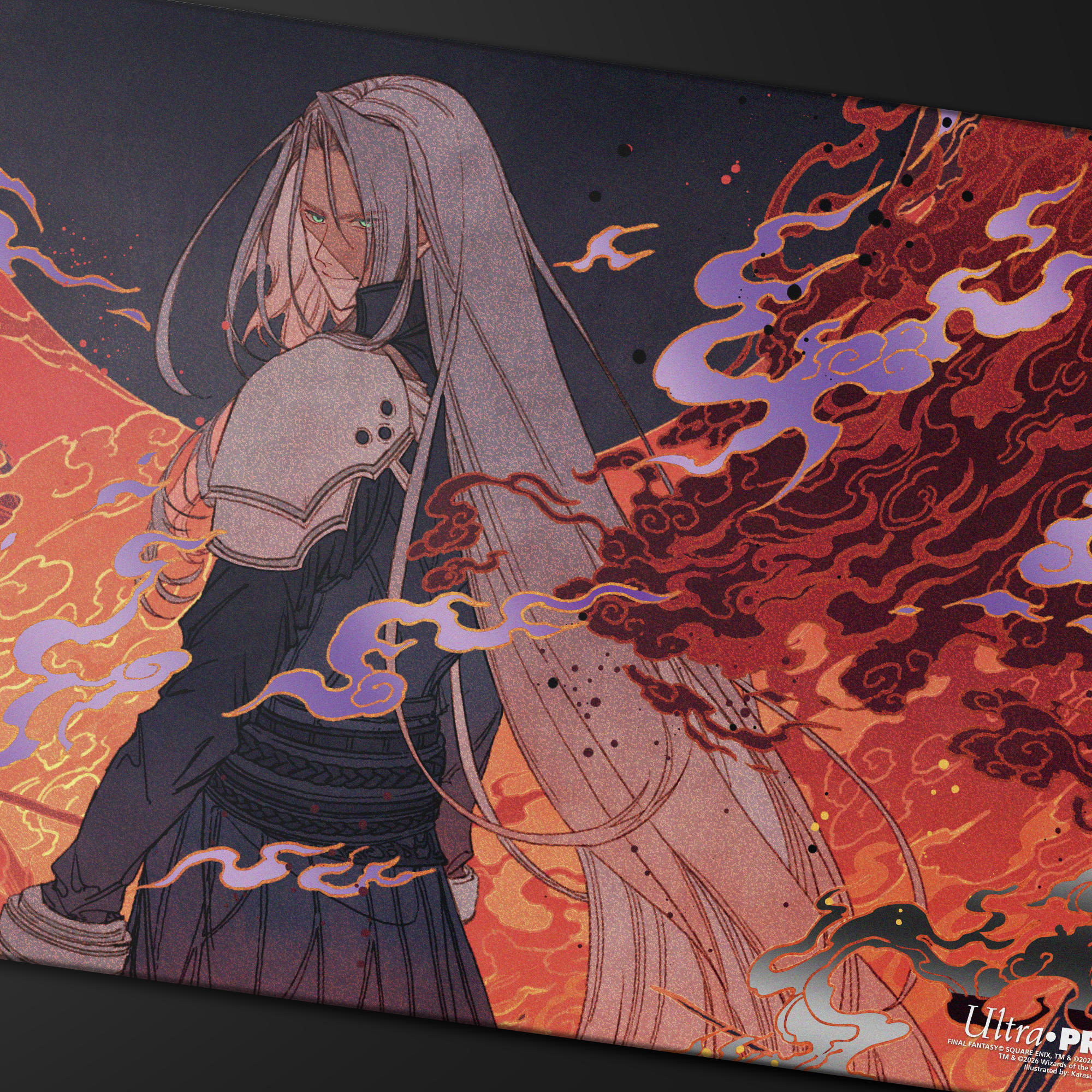 Ultra Pro | MTG - FINAL FANTASY - Nibelheim Aflame | Foil Playmat