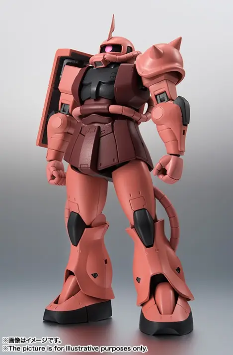 Tamashii Nations | MS-06S Zaku II Custom Model (Version A.N.I.M.E.) The Robot Spirits (13cm) | Gundam
