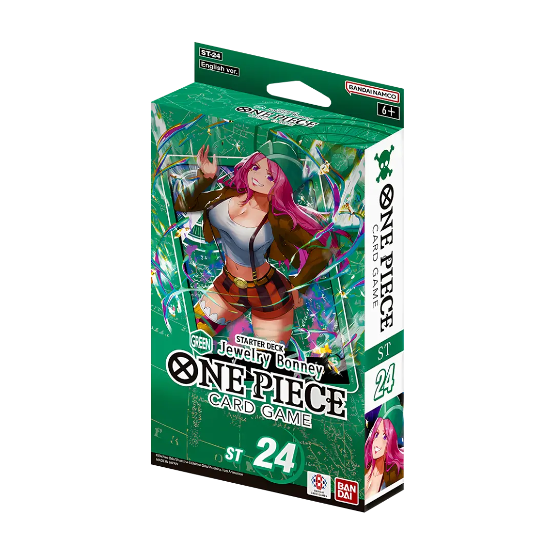 One Piece Card Game - Green Jewelry Bonney (ST24) - Starter Deck (EN)