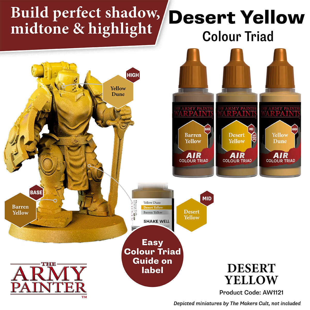 The Army Painter - Desert Yellow - Warpaints Air
