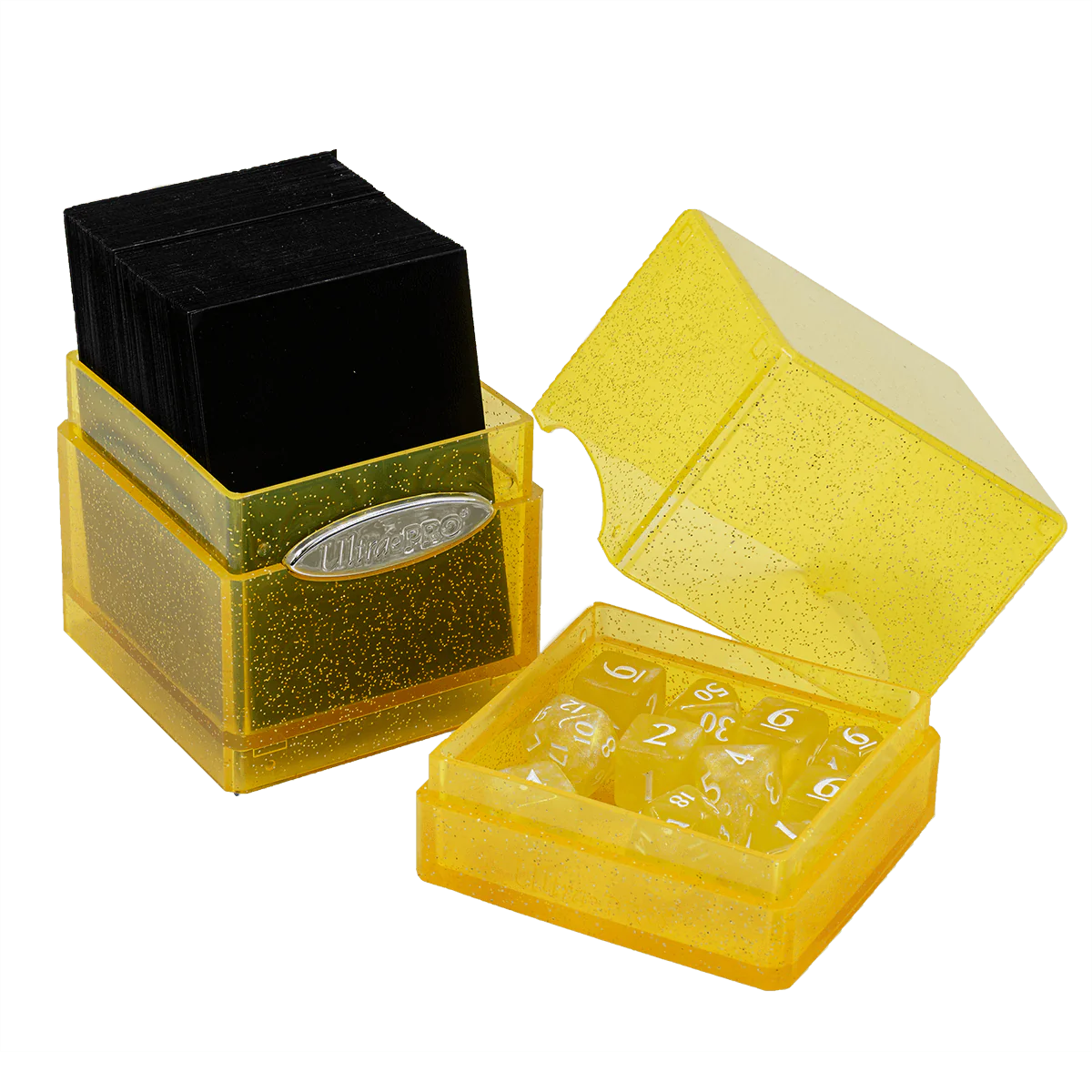 Ultra Pro - Satin Tower - Glitter Yellow