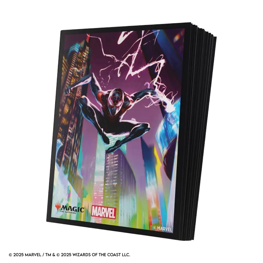 Gamegenic | Magic: The Gathering - Spider-Man / Miles Morales | Premium Art Sleeves (105 Stück)