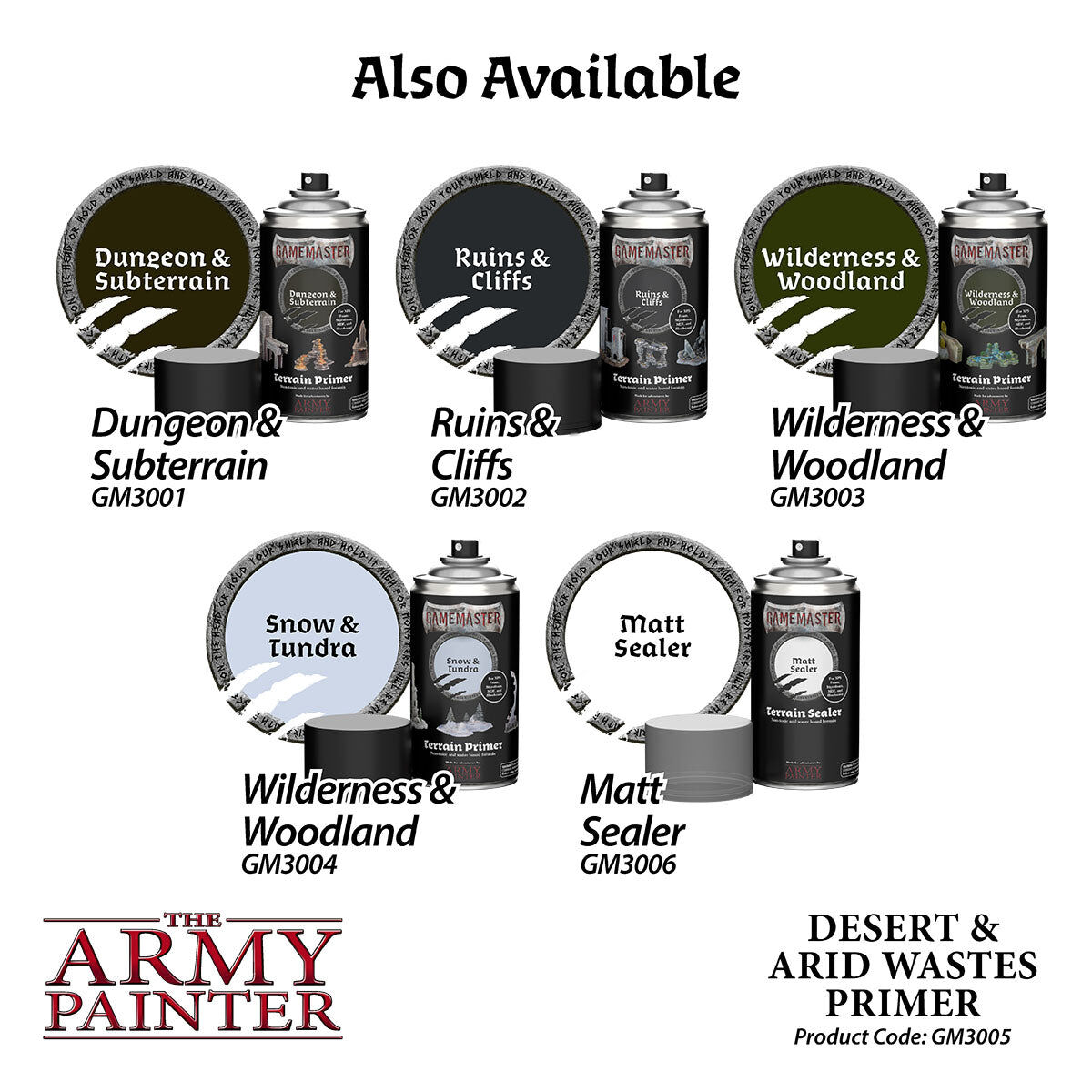 GameMaster - Desert & Arid Wastes - Terrain Primer