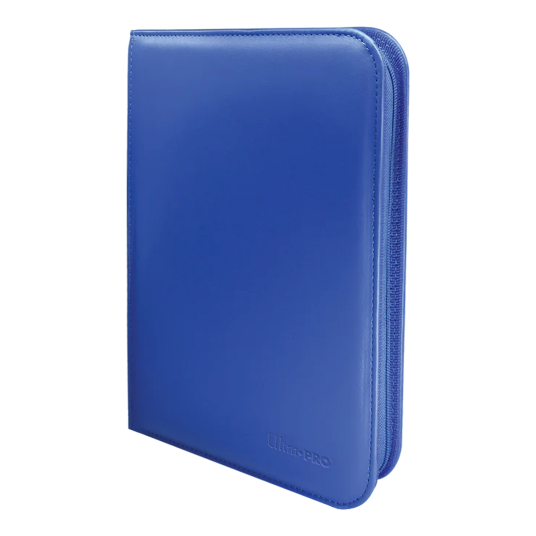 Ultra Pro | Vivid - Blue | 4-Pocket Zippered PRO-Binder