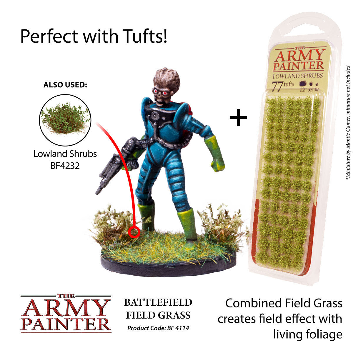 The Army Painter - Field Grass - Battlefield Basing