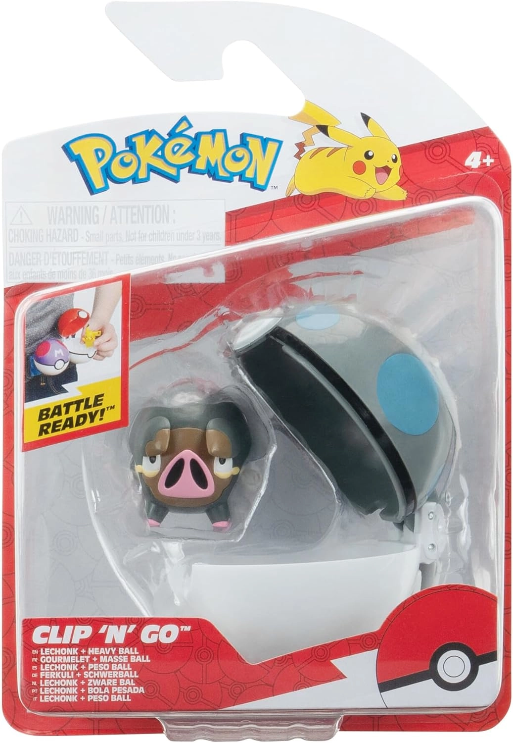 Pokémon | Ferkuli mit Schwerball | Clip 'N' Go