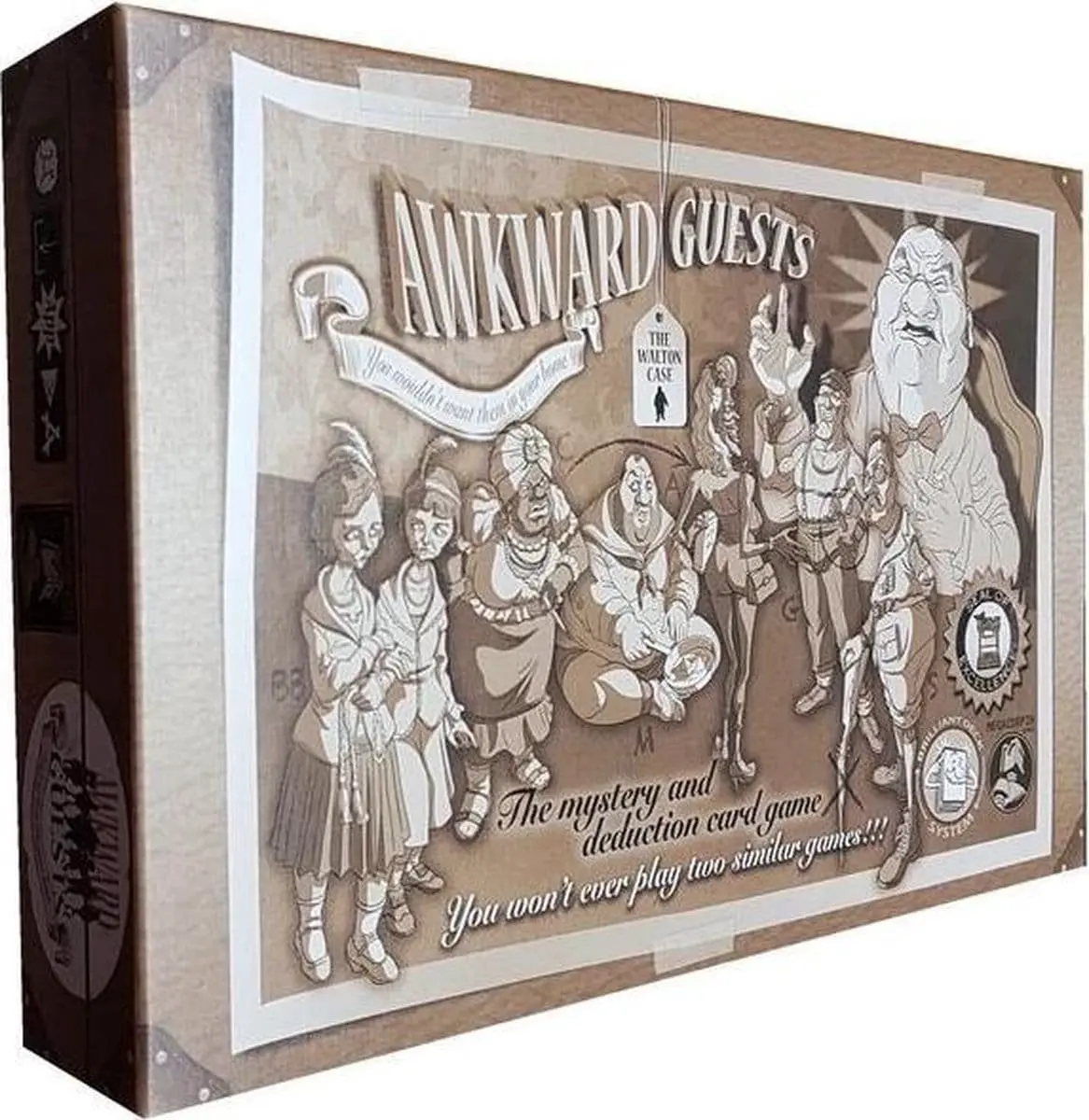 Megacorpin Games: Awkward Guests The Walton Case - Board Games