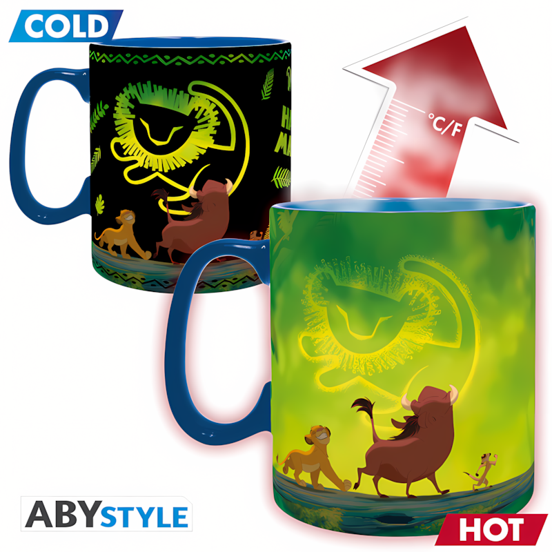 Abysse: Disney The Lion King - Mug Heat Change 460ml - The Lion King