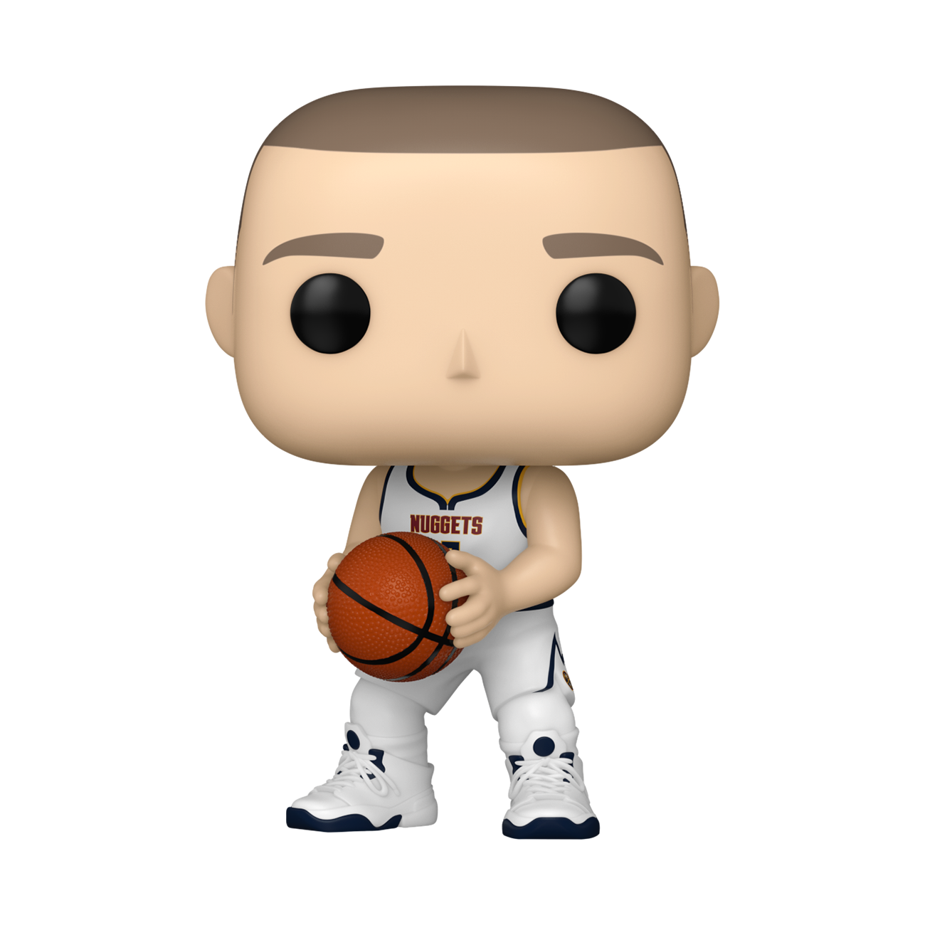 POP! NBA: Nikola Jokić (White Denver Nuggets Jersey) - NBA