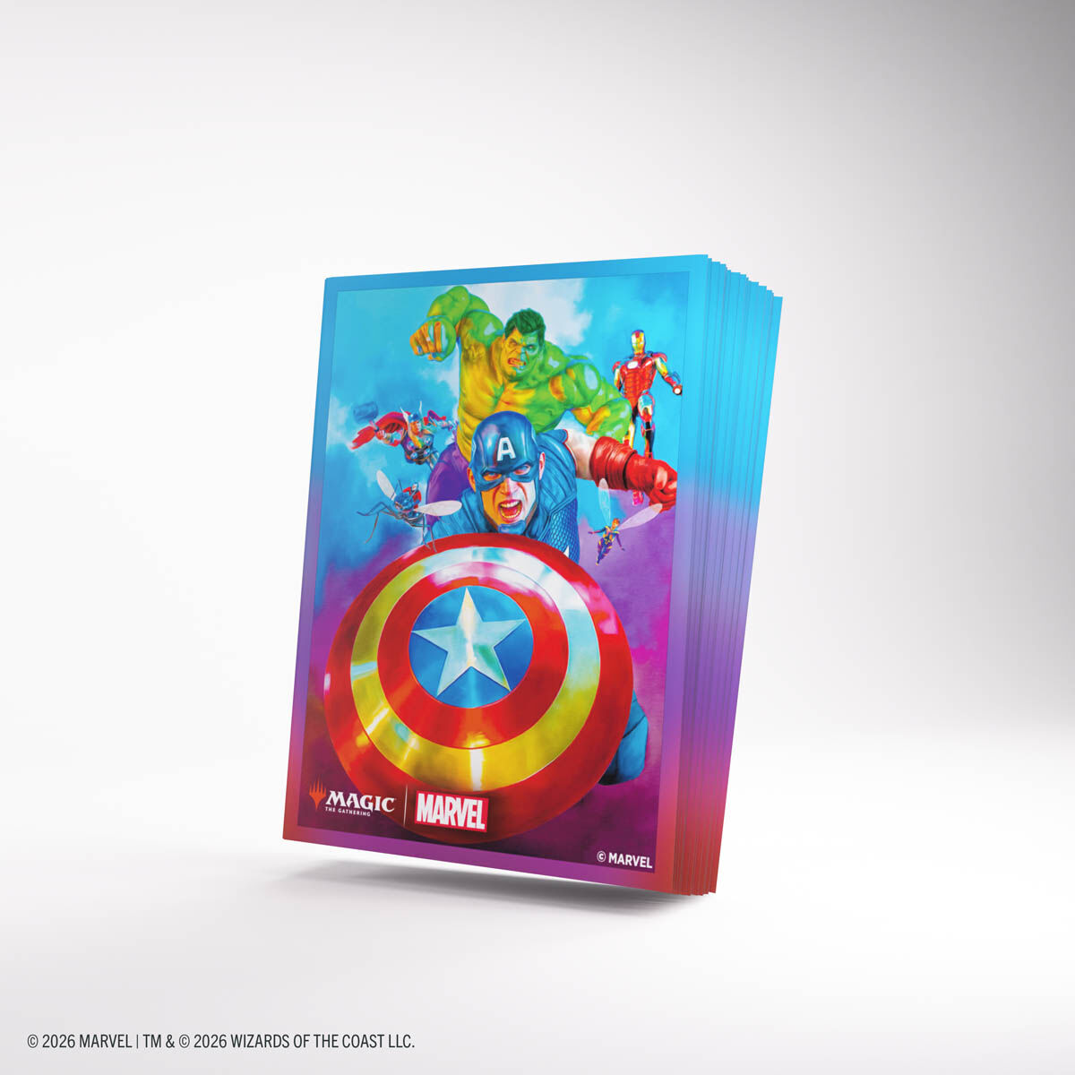 Gamegenic | Marvel Super Heroes - Captain America, Teamleader | Premium Art Sleeves