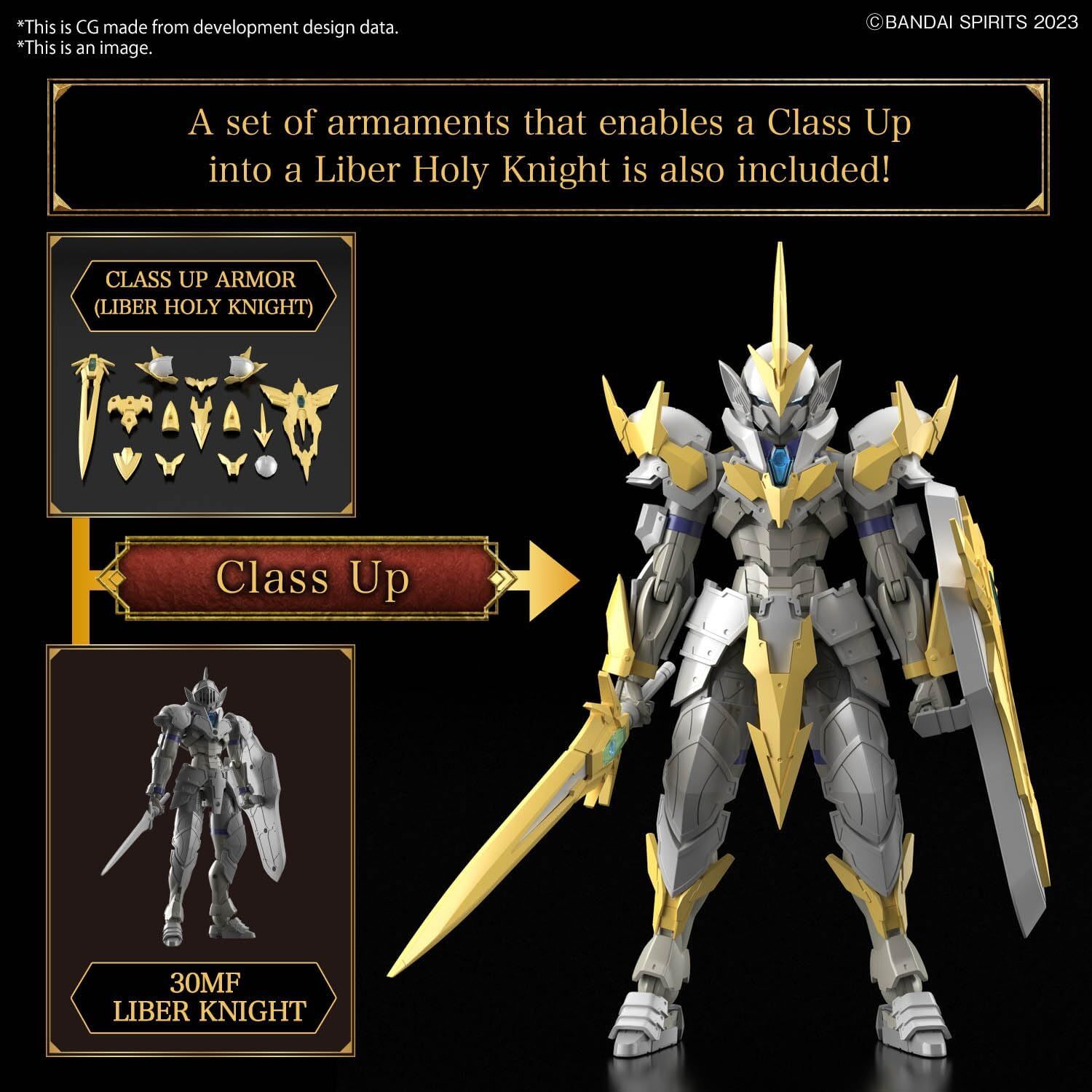 Bandai: 30MF Liber Holy Knight (14cm)