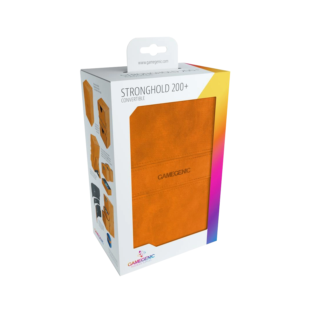Gamegenic - Deckbox Convertible Stronghold 200+ - Orange