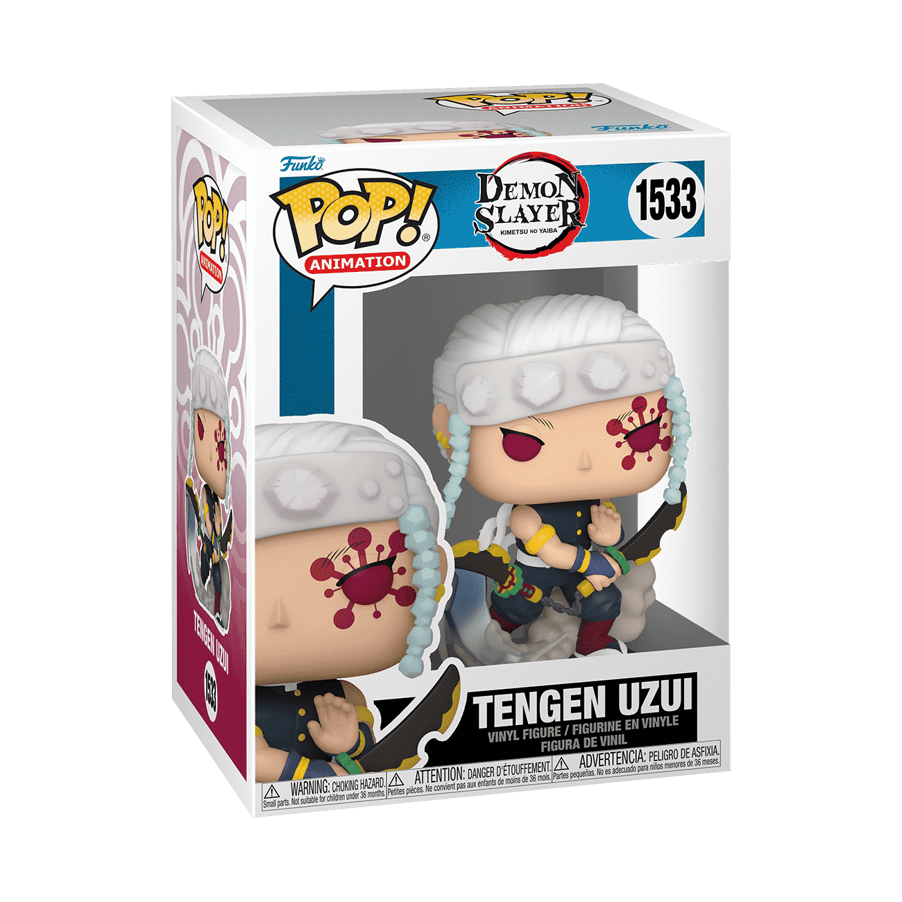 POP! Animation: Tengen Uzui with Nichirin Cleavers - Demon Slayer (CH)