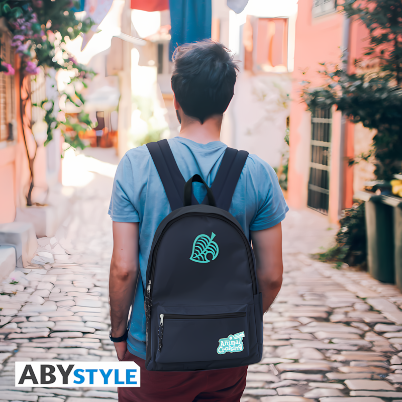 Abysse | Animal Crossing | Leaf Logo Backpack
