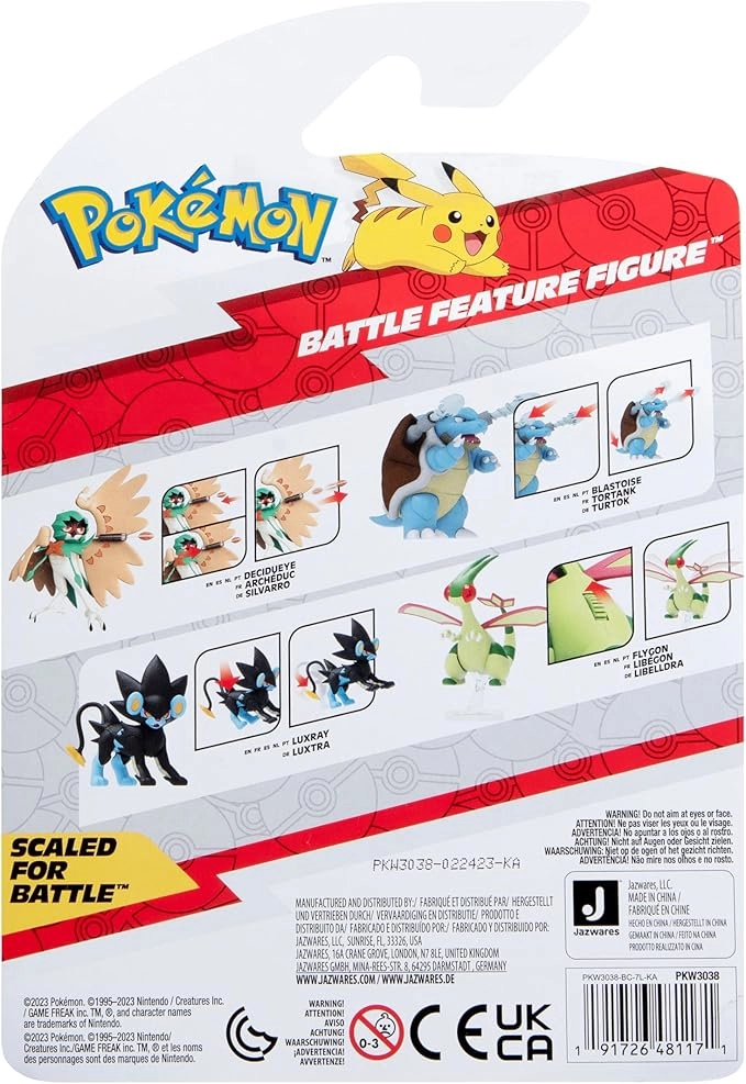 Pokémon | Silvarro | 11,5cm Battle Feature Figure