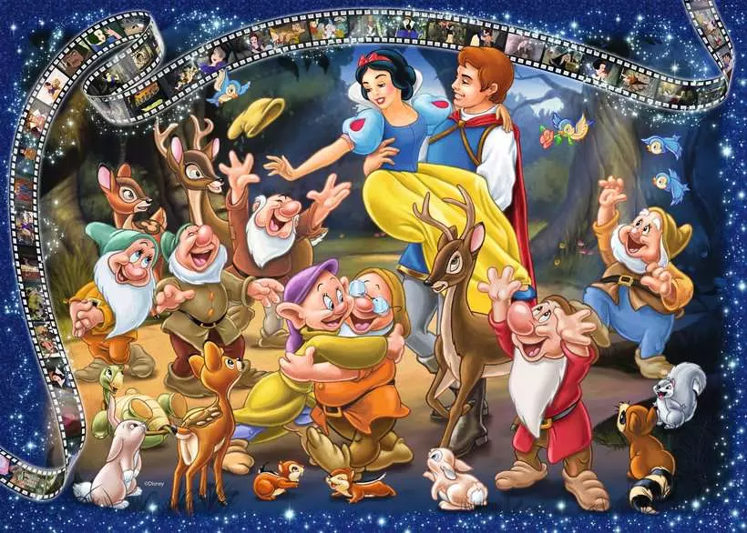 Ravensburger | Disney Schneewittchen und die sieben Zwerge | 1000 Teile Puzzle