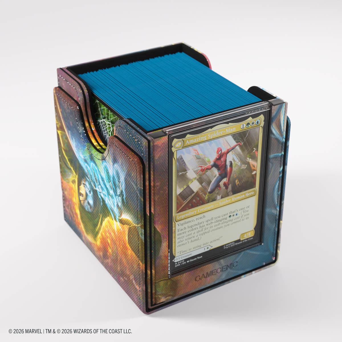 Gamegenic | Marvel Super Heroes - Doom Reigns Supreme / Loki Laufeyson | Deckbox Sidekick PRO 100+ XL