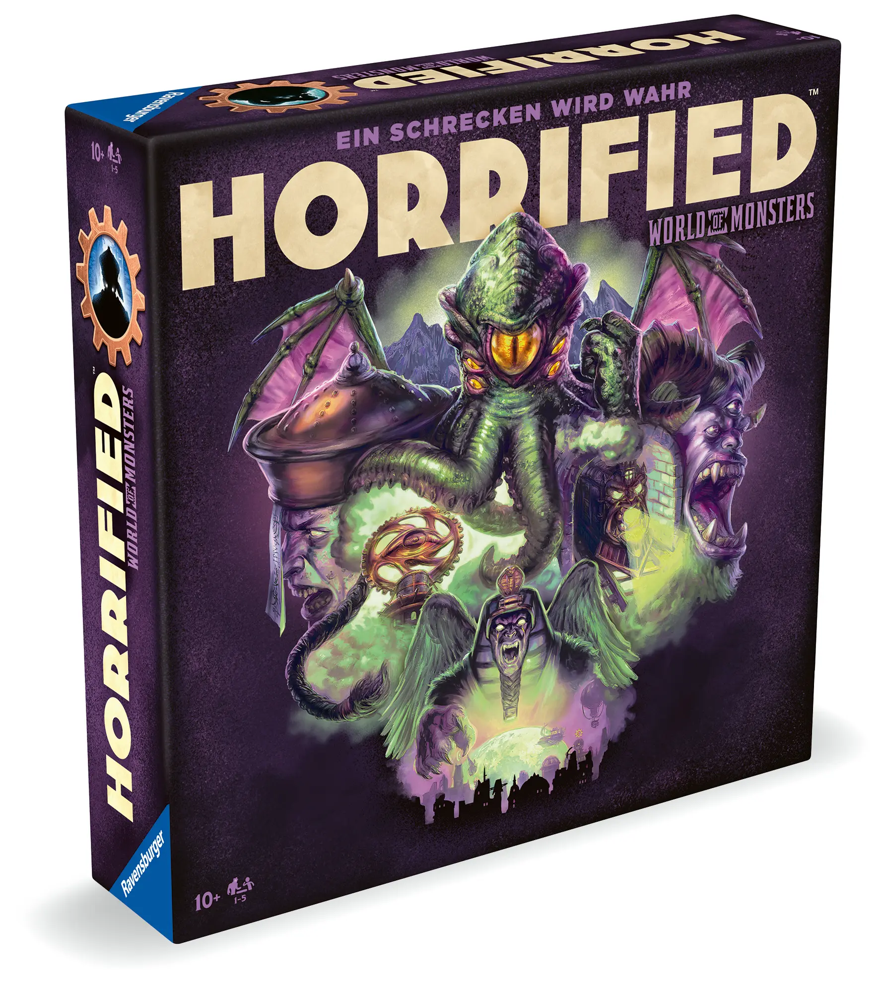 Ravensburger | Horrified World of Monsters | Gesellschaftsspiel