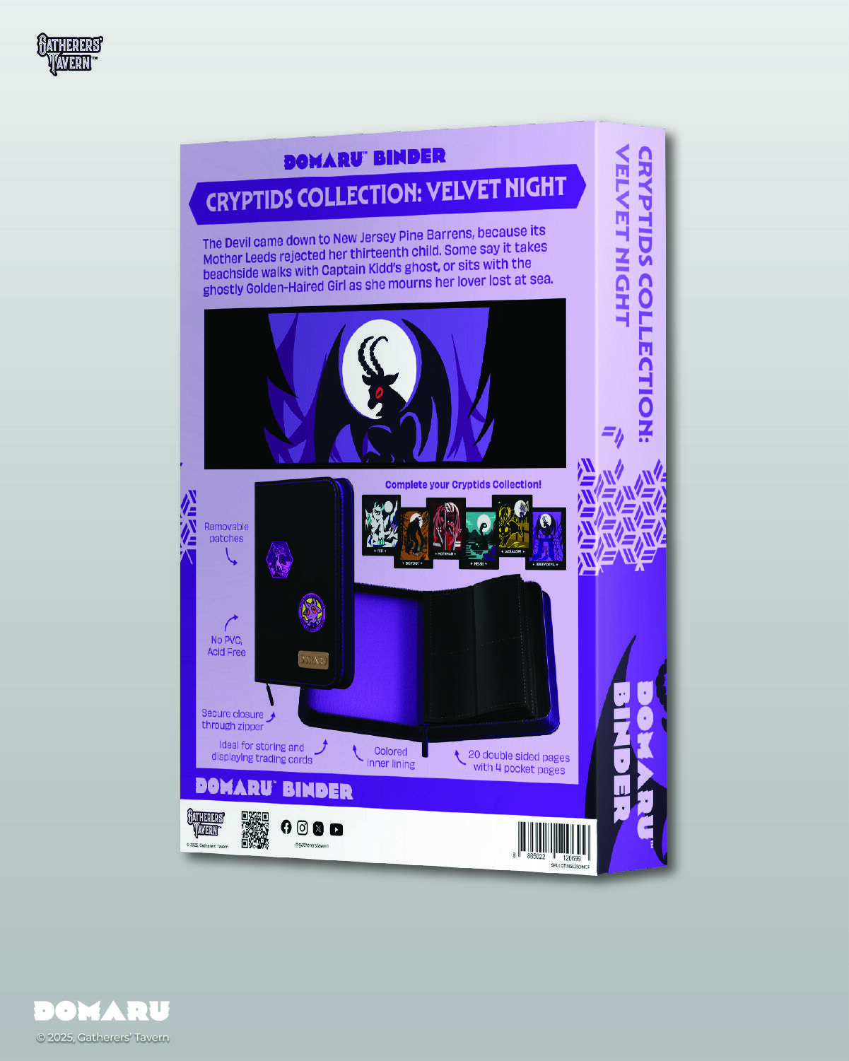 Gatherers' Tavern | Velvet Night Deco Patch DOMARU | Binder 4-Pocket