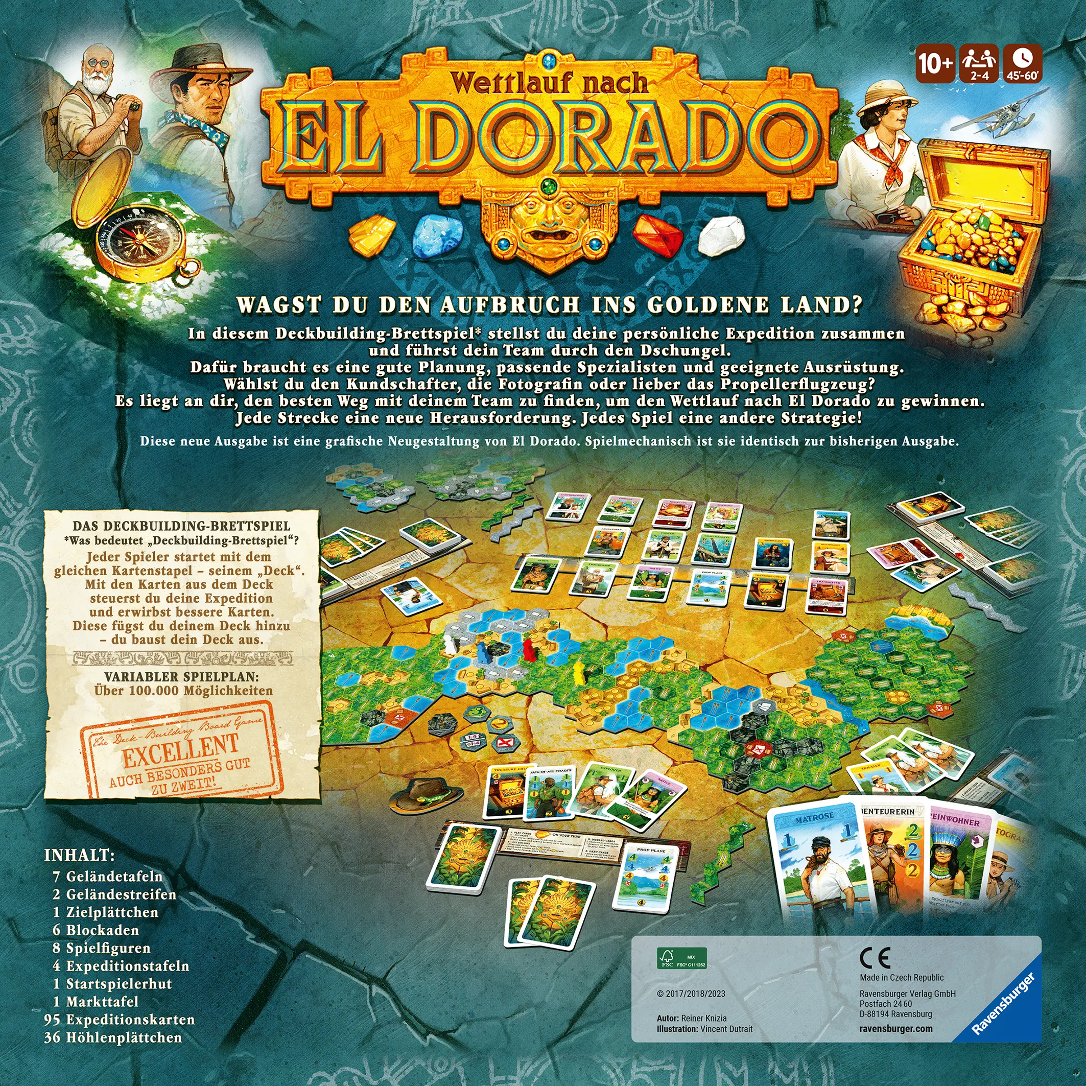 Ravensburger | Wettlauf nach El Dorado | Gesellschaftsspiel