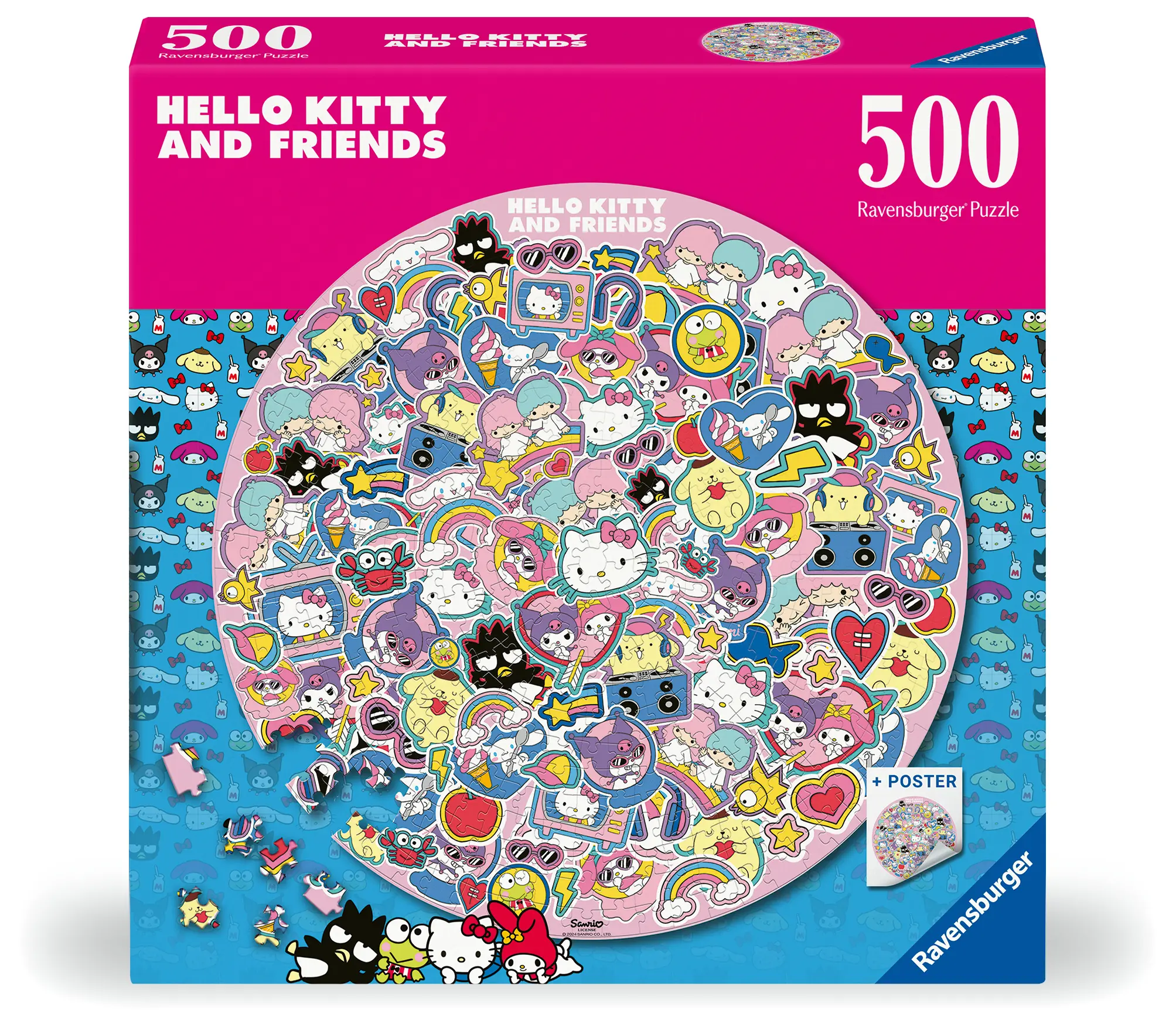 Ravensburger | Hello Kitty and Friends | 500 Teile Puzzle