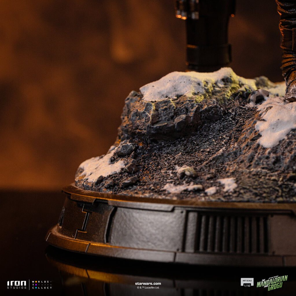 Iron Studios | The Mandalorian and Grogu | Mandalorian and Grogu Movie Art Scale 1/10