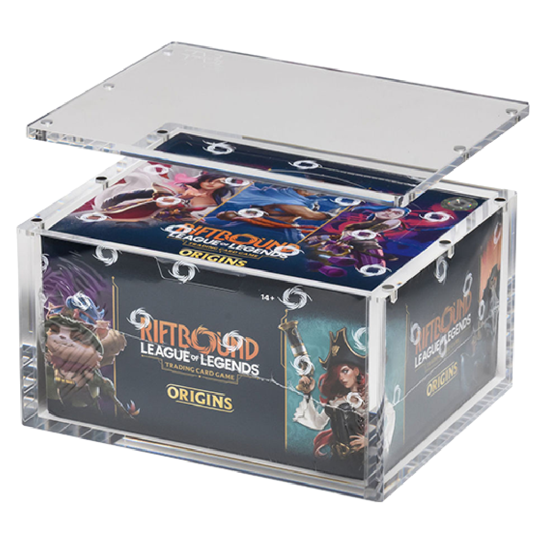 The Acrylic Box | Riftbound Booster Box League of Legends | Acryl Case