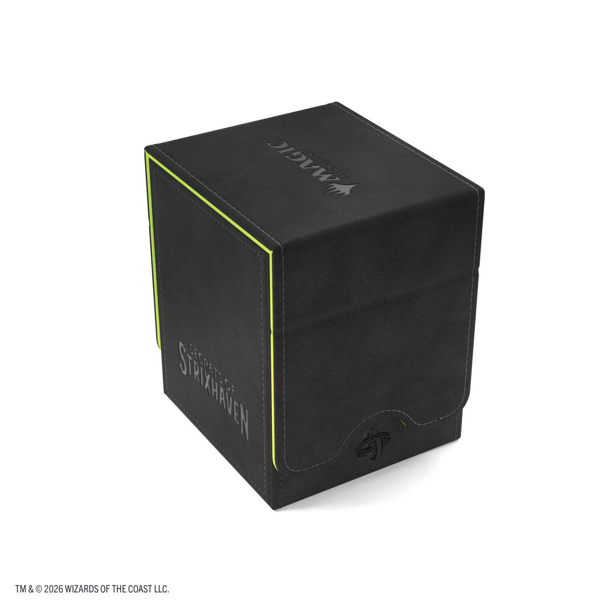 Gamegenic | Secrets of Strixhaven - Schwarz/Grün | Deckbox Squire Plus100+ XL
