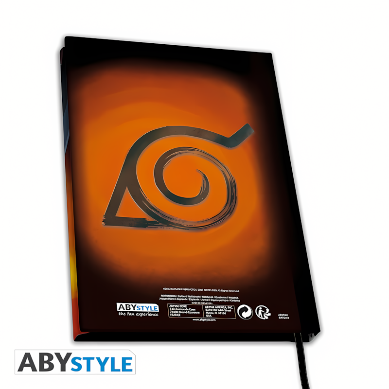 Abysse | Naruto Shippuden | Konoha Group A5 Notebook
