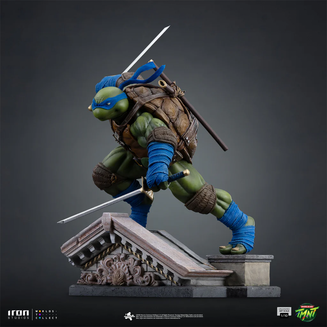 Iron Studios | Leonardo Unleashed - Teenage Mutant Ninja Turtles | Art Scale 1/10