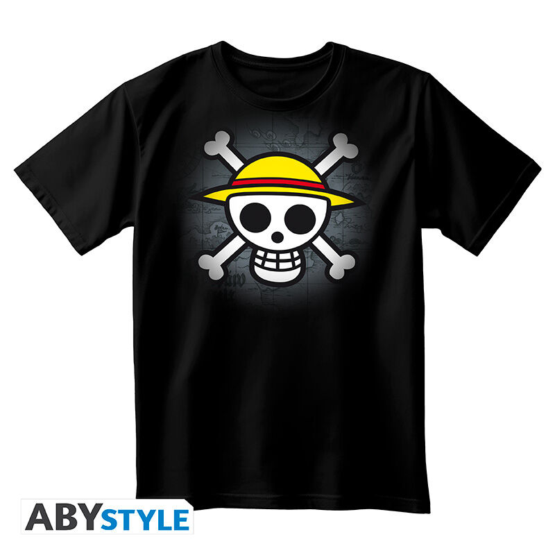 One Piece | Tshirt unisex black | Classic Skull Extra Small