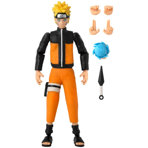 Bandai Toys | Anime Heroes - Naruto Shippuden Assortment (6 Stk) (17cm) | Naruto Shippuden