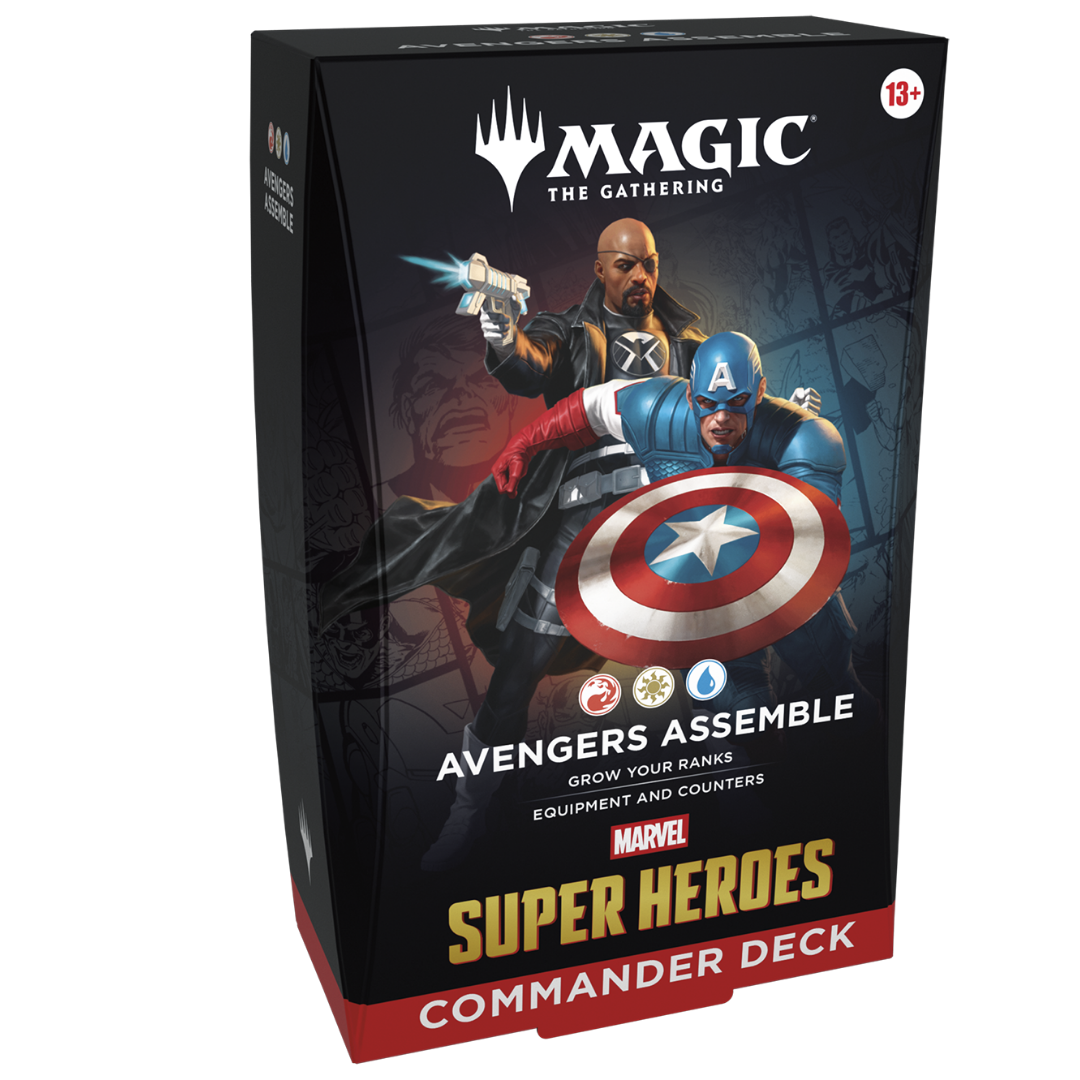 Magic: The Gathering | Marvel Super Heroes | Commander Decks (4) (EN)