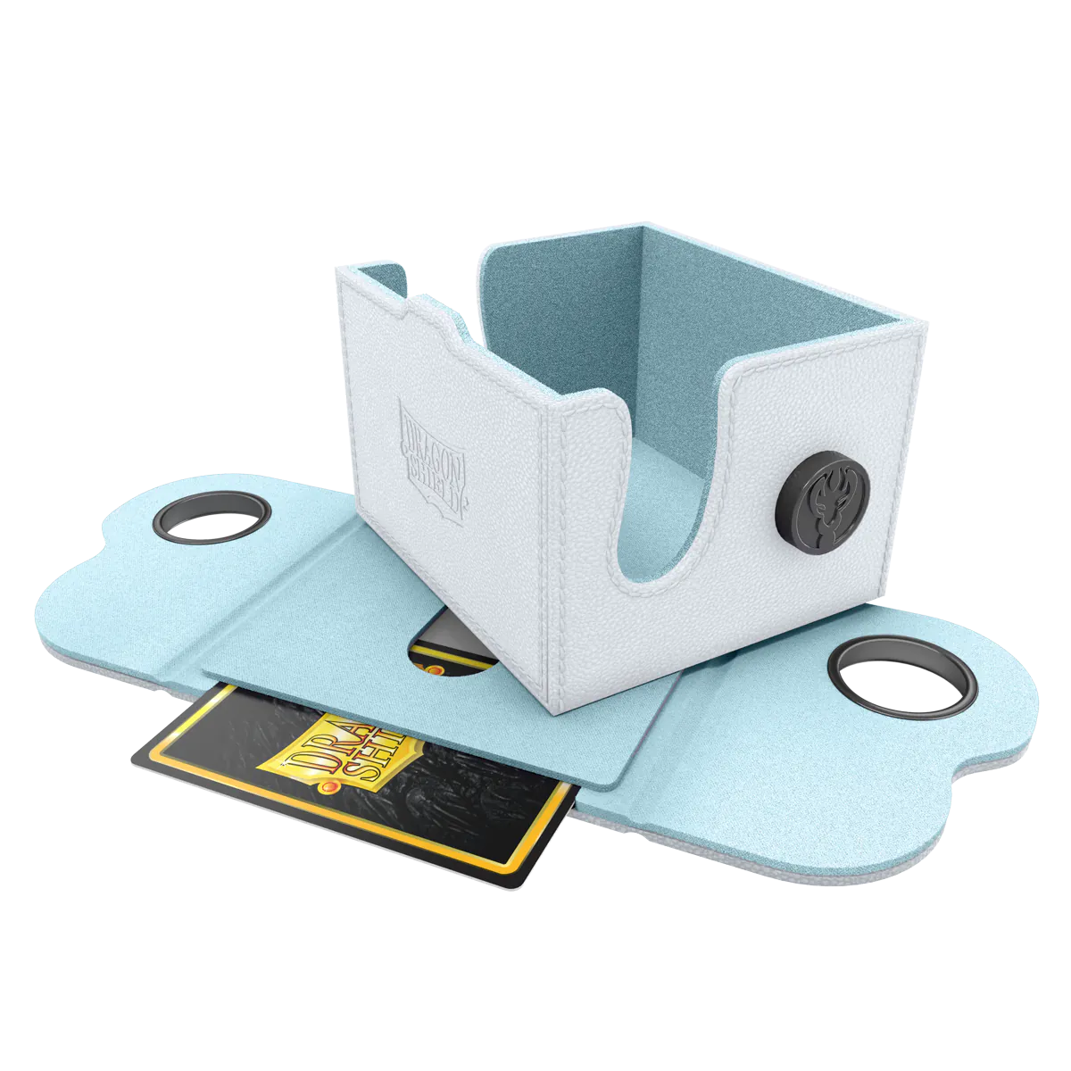 Dragon Shield | White & Aqua | Dragon Box 150+