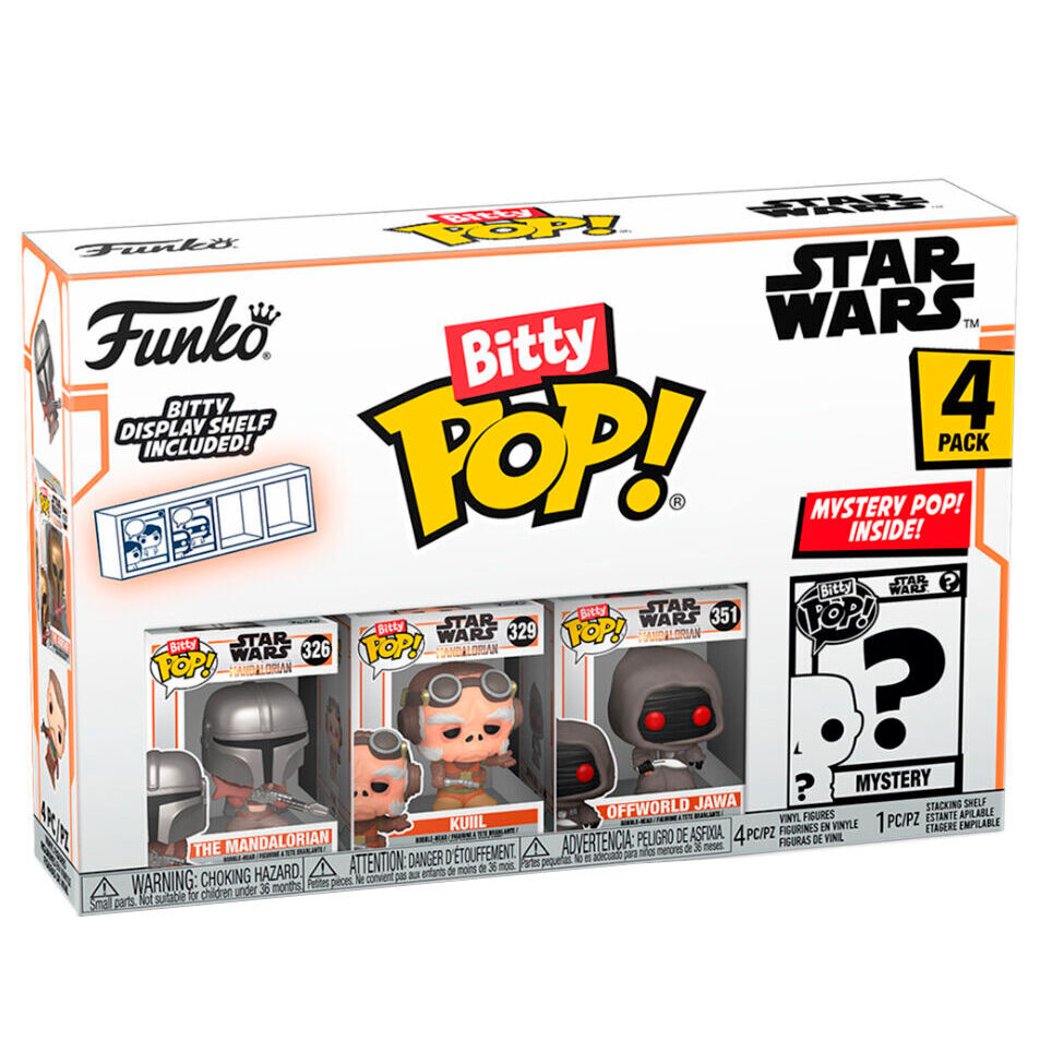 Bitty POP!: The Mandalorian 4PK - Star Wars