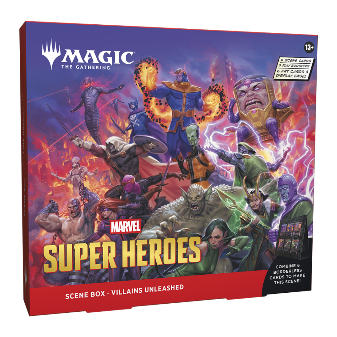 Magic: The Gathering | Marvel Super Heroes | Scene Boxes (4) (EN)