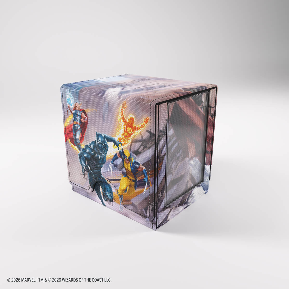 Gamegenic | Marvel Super Heroes - Marvel Super Heroes | Deckbox Sidekick PRO 100+ XL