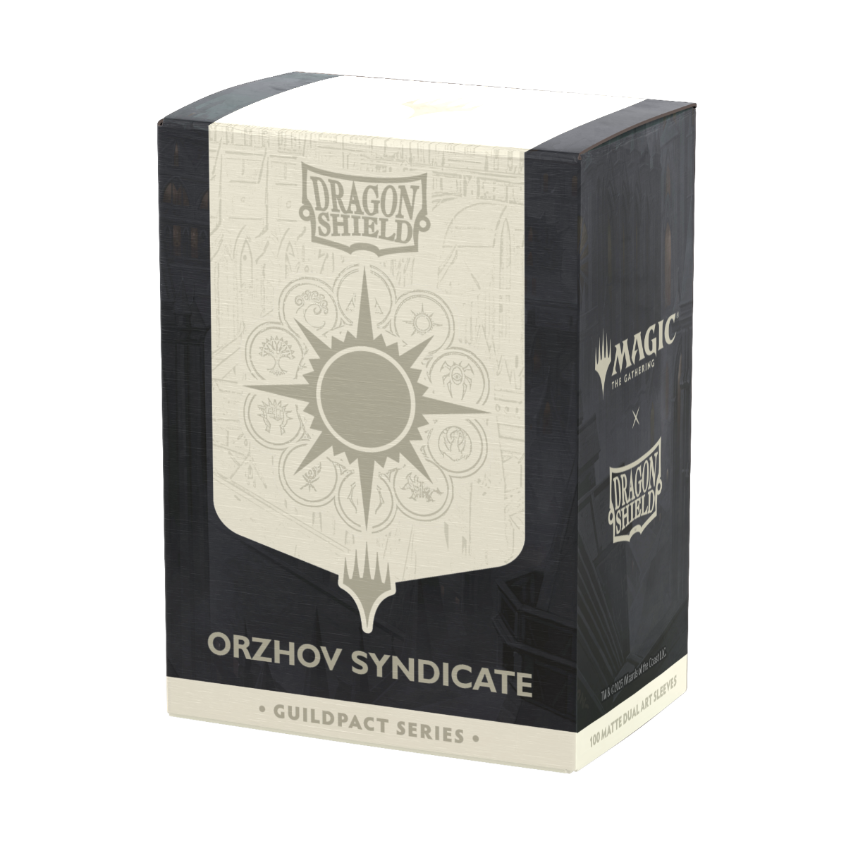 Dragon Shield X Magic: The Gathering | Orzhov Syndicate | Standard Size Sleeves Guildpact Series