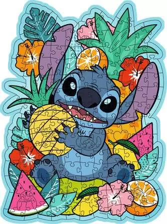 Ravensburger | Disney Stitch | 150 Teile konturgeformtes Holzpuzzle