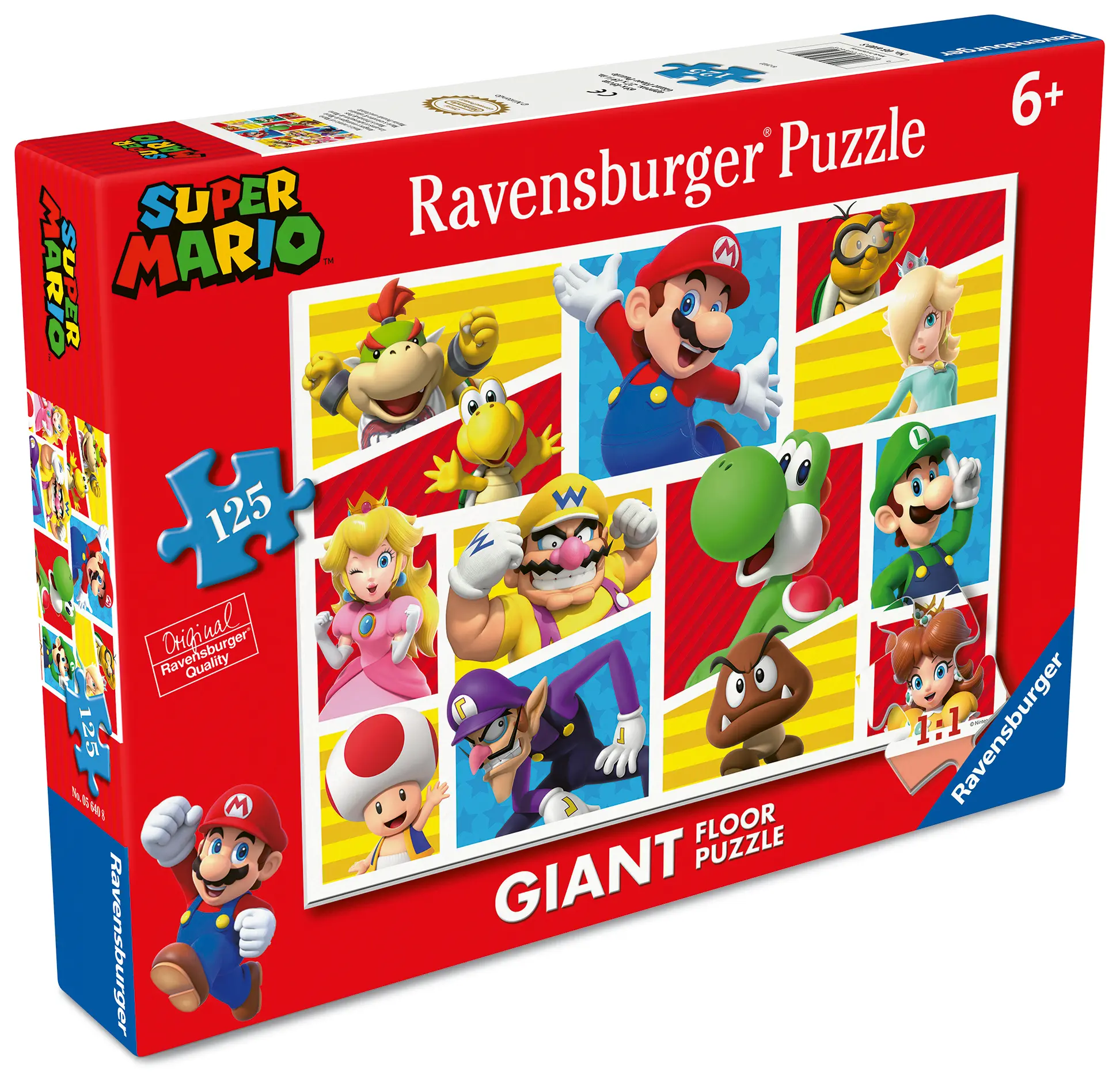 Ravensburger | Super Mario Freunde & Feinde | Riesen-Bodenpuzzle