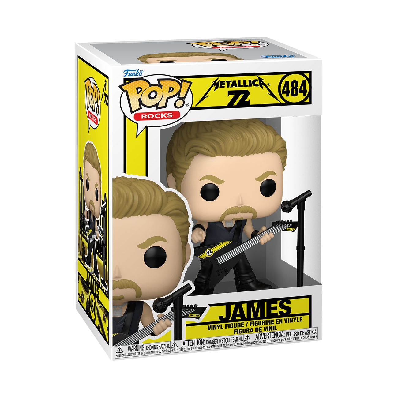POP! Rocks: James (72 Seasons) - Metallica