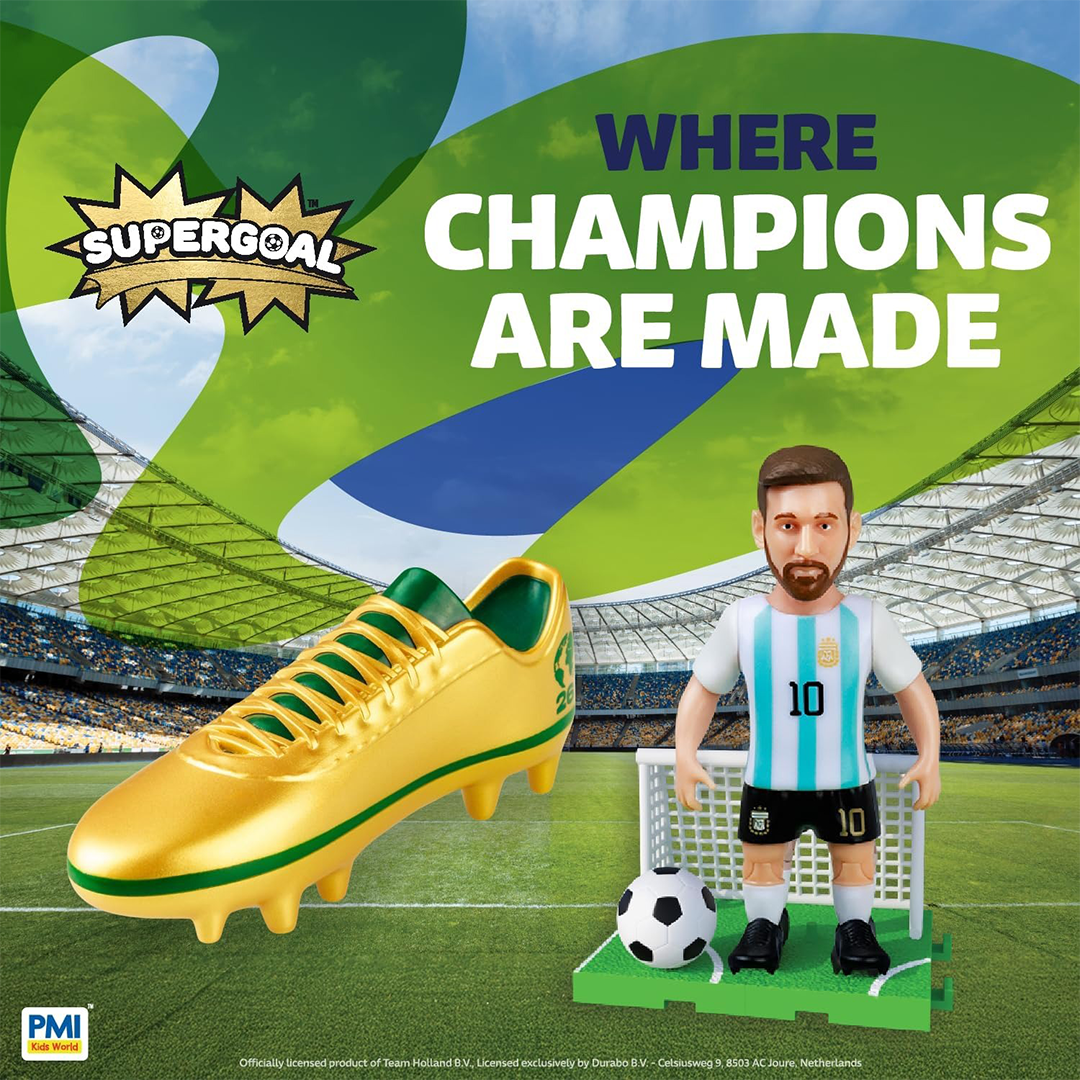 Jazwares | Supergoal Mundial - Shoe Capsule Collectibles | Display mit 12 Figuren