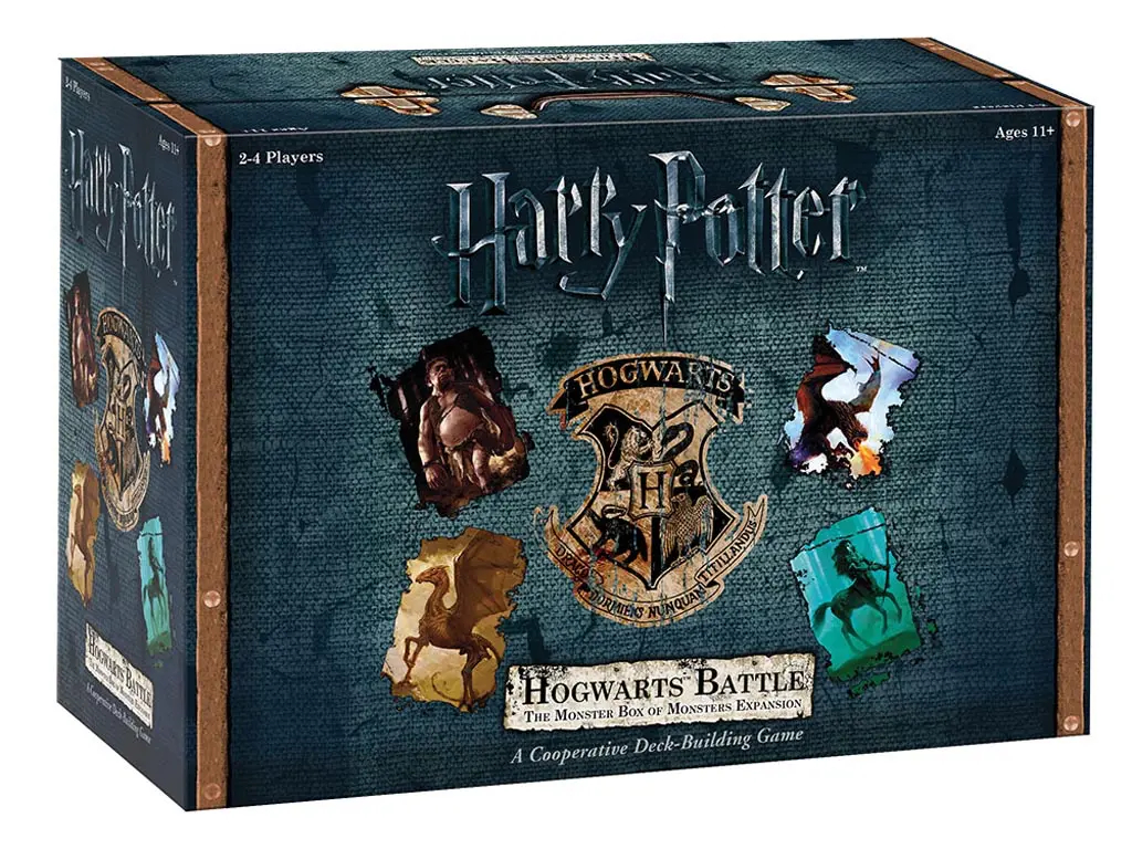 Usaopoly: Harry Potter HB The Monster Box of Monsters Exp. - Card Games
