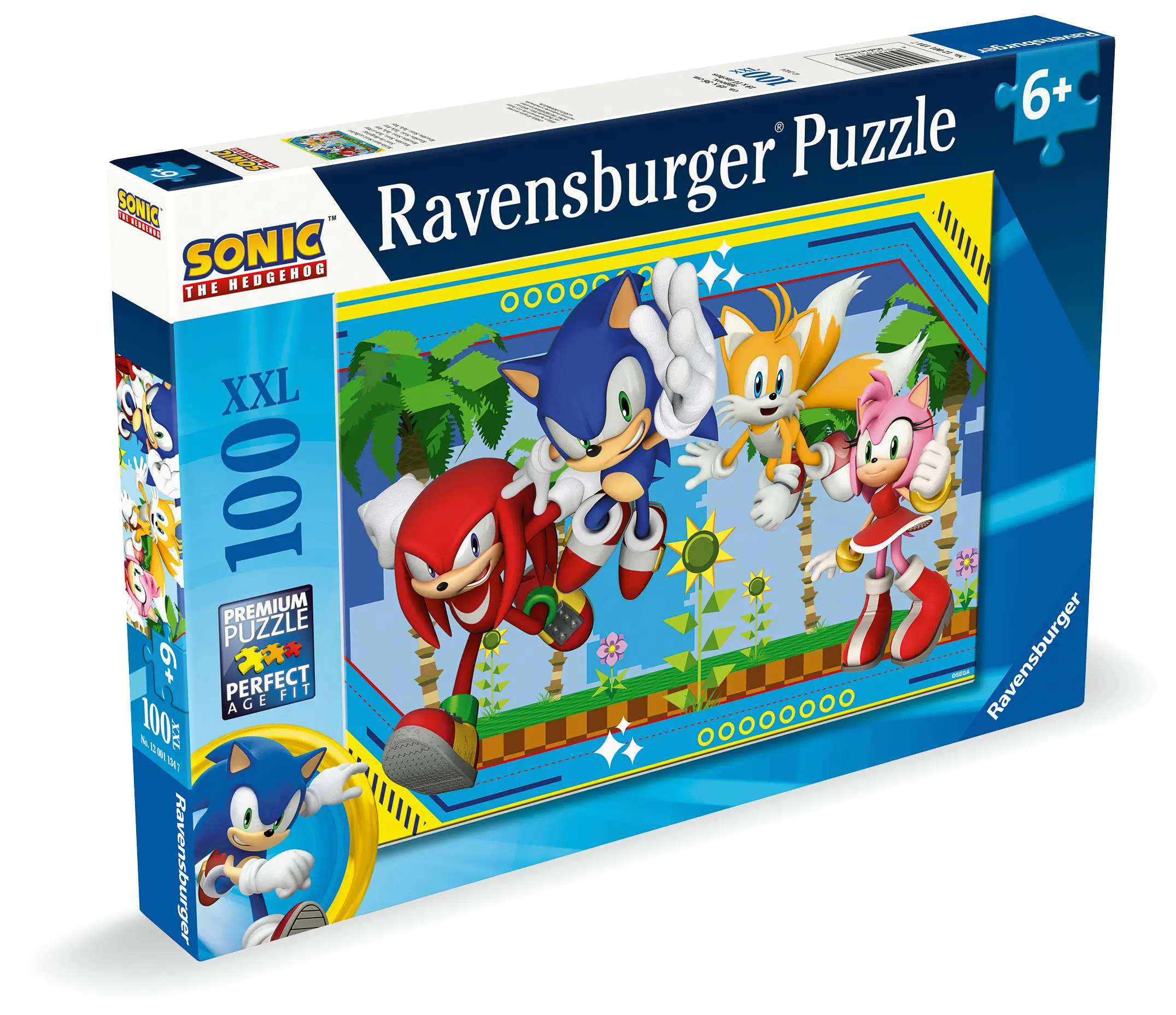 Ravensbuger | Sonic kann nichts aufhalten | 100 Teile Puzzle