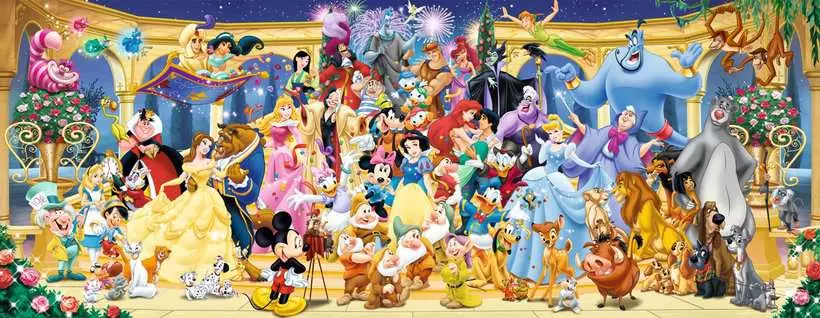 Ravensburger | Disney Classics Gruppenfoto | 1000 Teile Puzzle