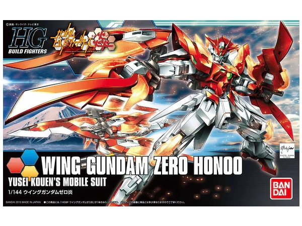 Bandai | HGBF Gundam Wing Zero Honoo | Gundam Build Fighters (1/144)