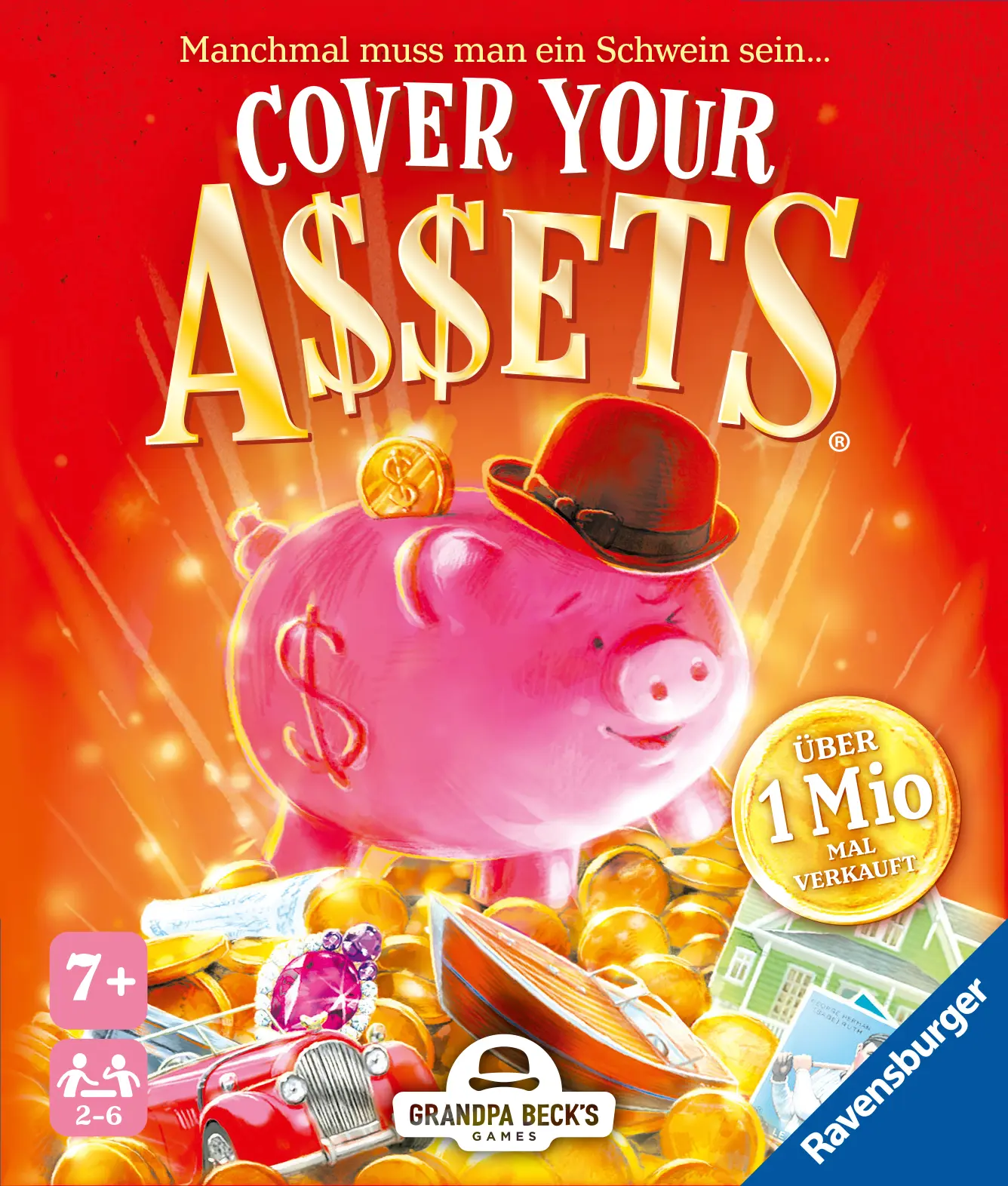 Ravensburger | Cover your Assets | Kartenspiel