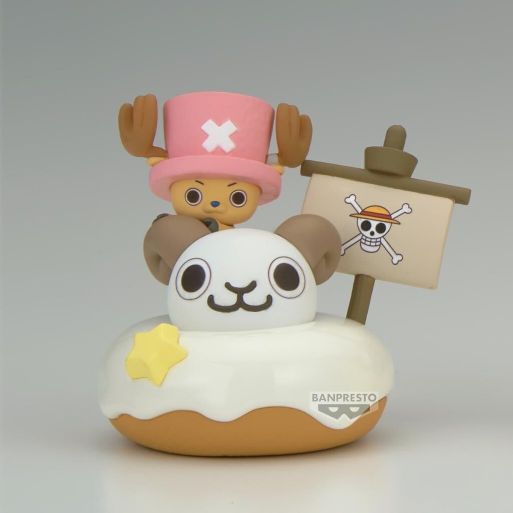 Banpresto | Chopper, Bepo & Pirate Ship Paldolce Collection (6cm) (A) | One Piece