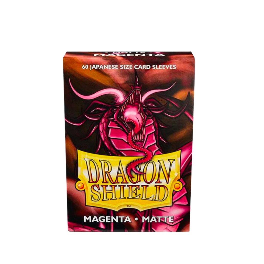 Dragon Shield: Magenta - Matte Sleeves - Japanese Size